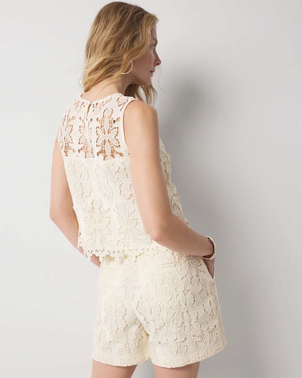 Lace Shell | White House Black Market